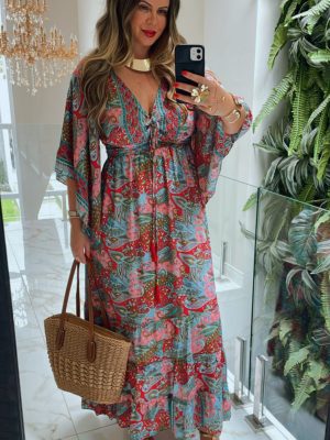 vestido bia azul bic