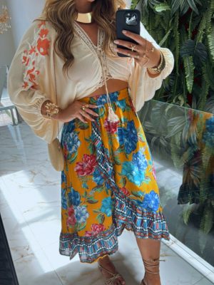 vestido boho luxo lima