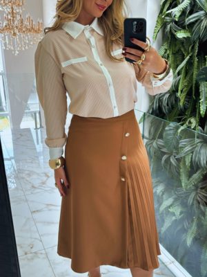 chemise viscose estampada 1