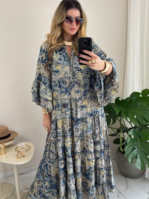 camisa bordada marrom