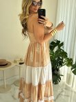 vestido curto boho luxo amarelo
