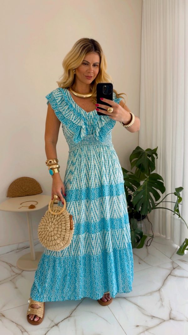 vestido curto malu verde