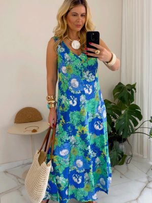 vestido curto malu verde