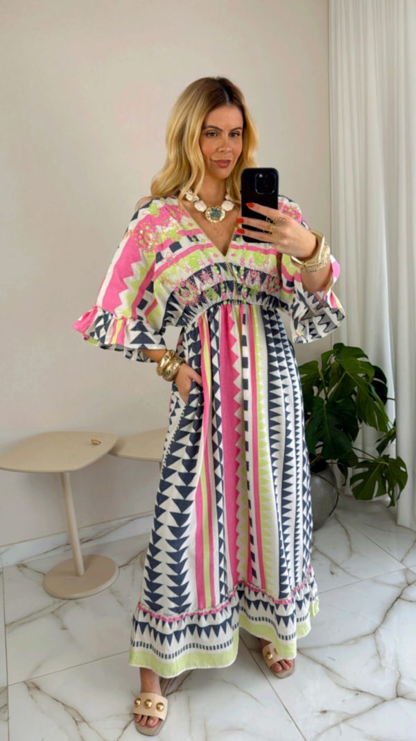 vestido marrant azul