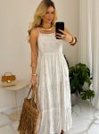 vestido boho chic branco