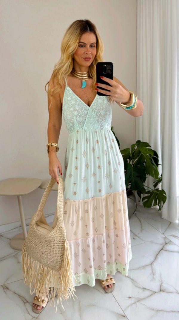 vestido marrant azul vestido marrant azul