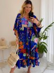vestido boho chic marrom