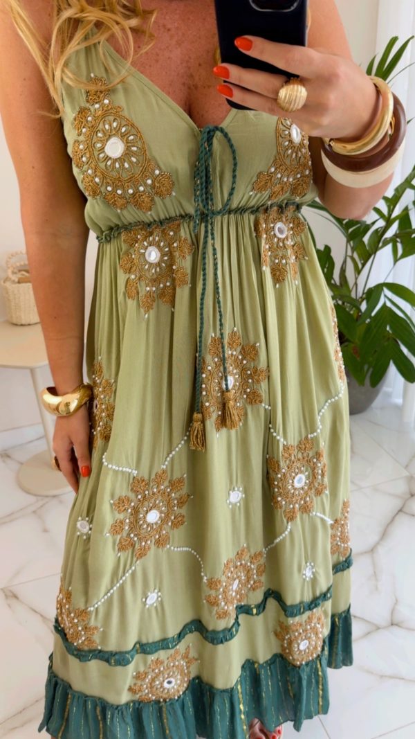 vestido boho chic marrom vestido boho chic marrom