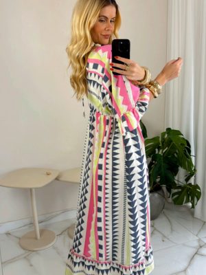 vestido marrant azul