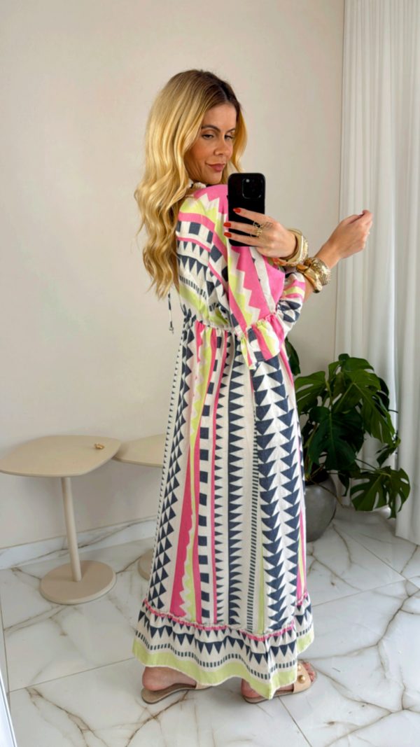 vestido marrant azul vestido marrant azul