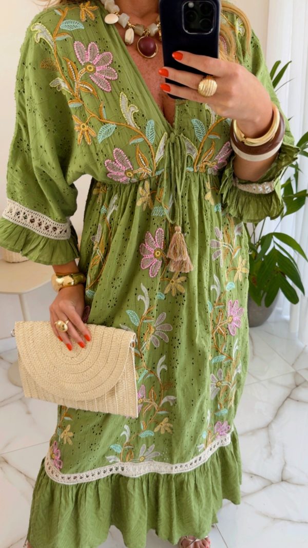 vestido boho chic marrom vestido boho chic marrom