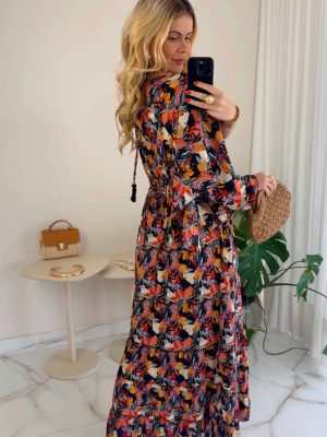 calça viscose petróleo