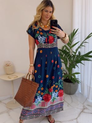 vestido lavinia azul