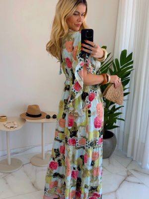 vestido lavinia verde vestido lavinia verde