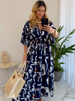 vestido lavinia azul