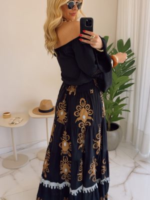 saia boho chic caqui (cópia)