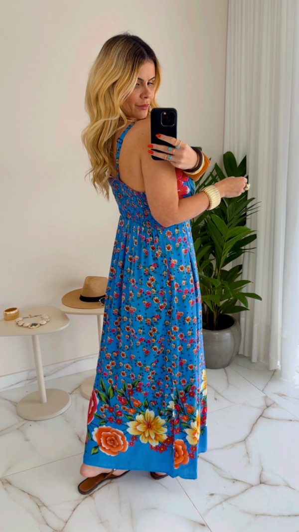 vestido bianca azul vestido bianca azul