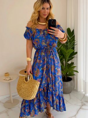 vestido juliana azul
