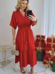 vestido laura vermelho