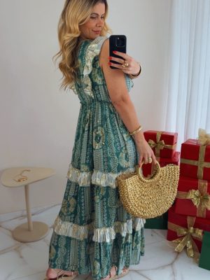 vestido laura vermelho