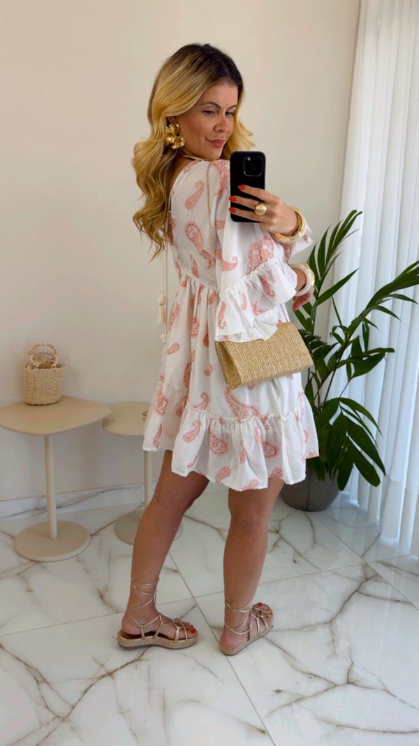 vestido boho chic croche laranja vestido boho chic croche laranja