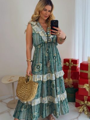 vestido laura vermelho