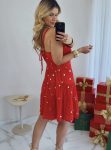 vestido laura vermelho