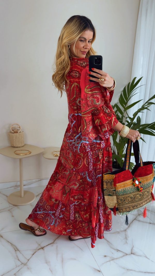 vestido laura vermelho vestido laura vermelho