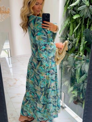 vestido beatriz verde