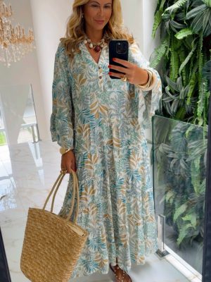 vestido beatriz verde