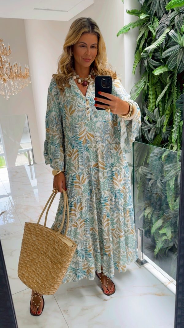 vestido beatriz verde