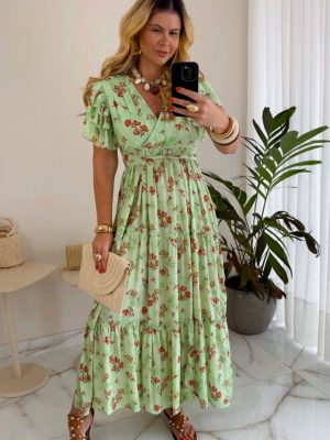 vestido nair verde