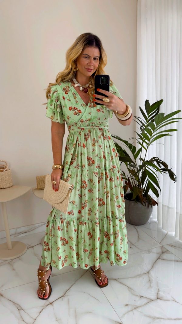 vestido nair verde