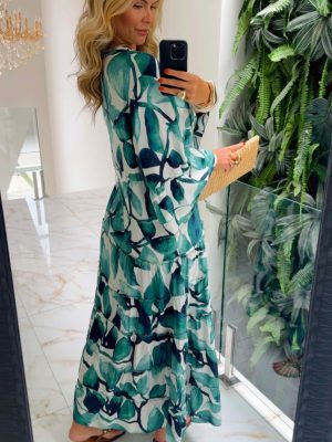 vestido beatriz verde