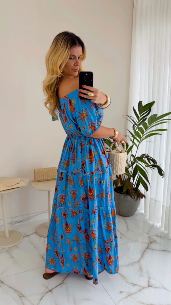 vestido betina azul vestido betina azul