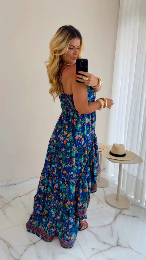 vestido midi estampado vestido midi estampado