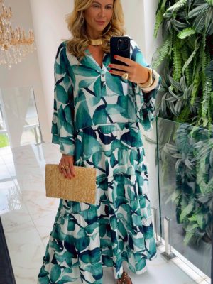 vestido beatriz verde