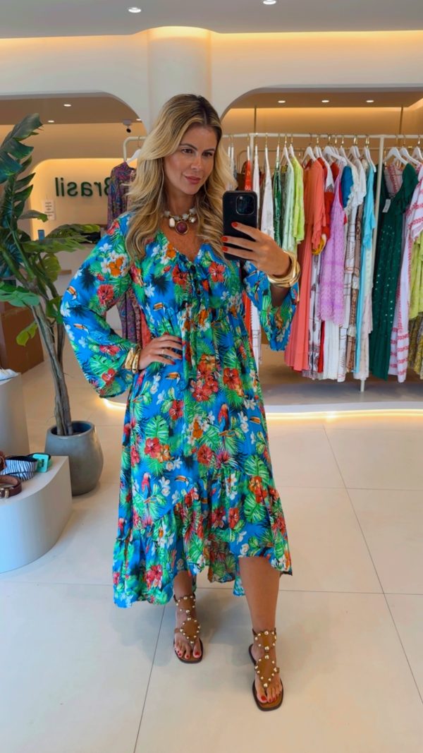 vestido raquel laranja