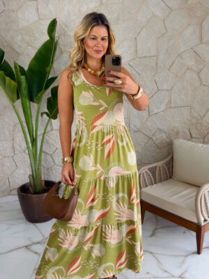 vestido norma estam verde