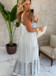 vestido boho chic verde