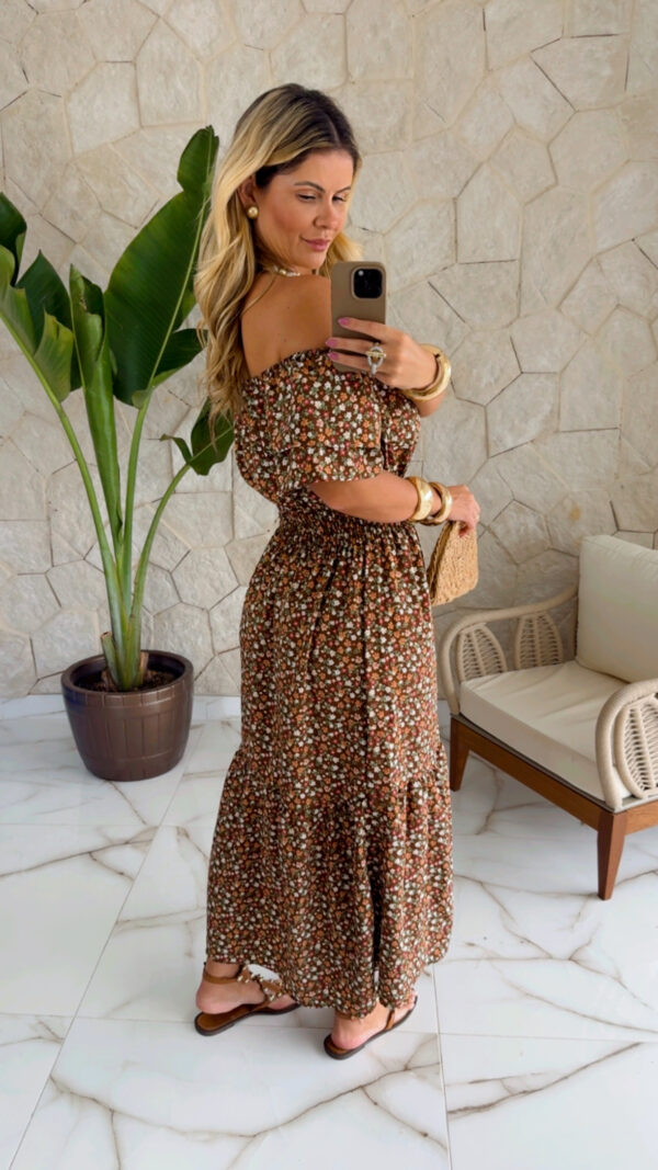 vestido analice estam floral vestido analice estam floral