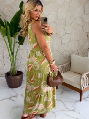 vestido norma estam verde