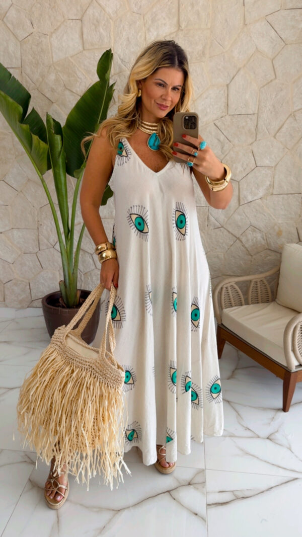 vestido boho chic verde vestido boho chic verde