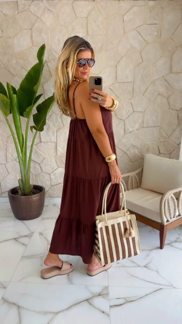 vestido nina marrom vestido nina marrom