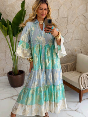 vestido maiara verde