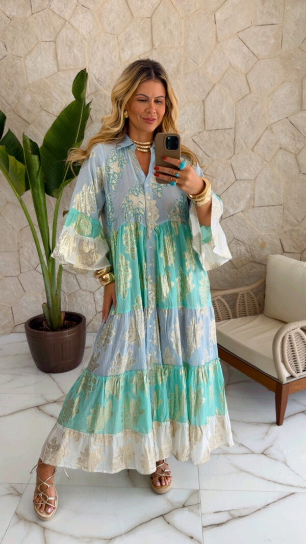 vestido maiara verde