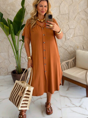 vestido silmara listrado marinho (cópia)