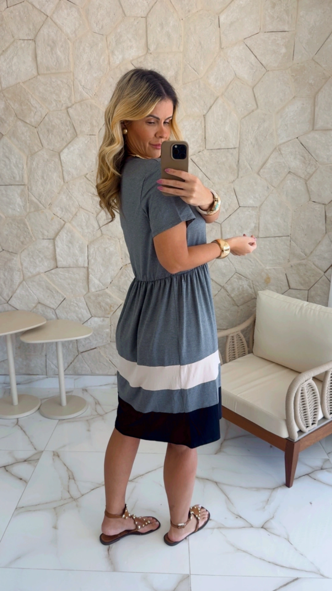 vestido clarisse cinza vestido clarisse cinza
