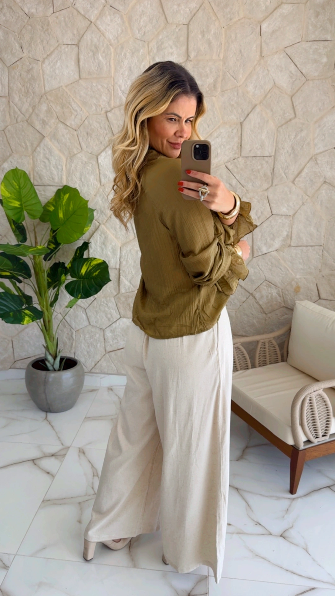 calça linho pantalona calça linho pantalona