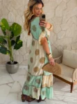 vestido boho chic larissa amarelo